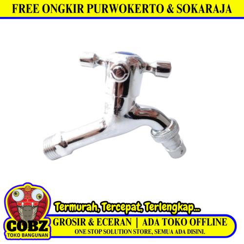 1/2 IN / ONDA A812 CLS Kran Air Taman Kamar Mandi Mesin Cuci Stainless