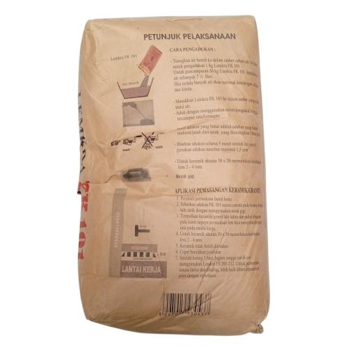 30 KG / LEMKRA FK 101 Semen Perekat Keramik Di Atas Keramik Lantai Sak