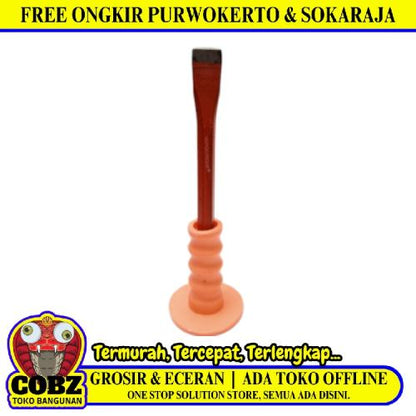 10 IN / MONOCHROME Betel Topi Alat Pahat Bobok Batu Beton Tembok Chisel