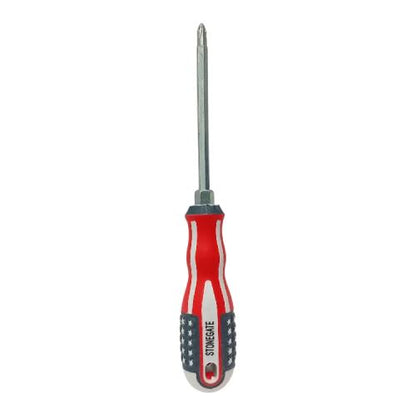 5 IN / STONEGATE Obeng Screwdriver Two Way Bolak Balik Plus Minus 2 In 1 Gagang Karet