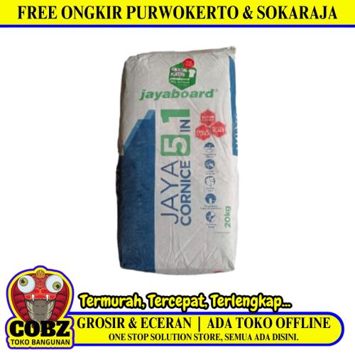 20 KG / JAYA Cornice Adhesive Compound Kompon Gypsum Sak