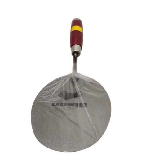 7 IN / BISON Cetok Sendok Semen Acian Trowel Bulat Gagang Kayu