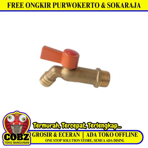 1/2 IN / SOLIGEN  Kran Air Tembok Taman Bola Ball Valve Stainless