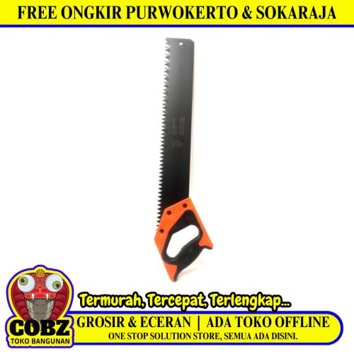 18 IN / FUKUDA Gergaji Batako Gorok Hebel Bata Ringan Gagang Karet