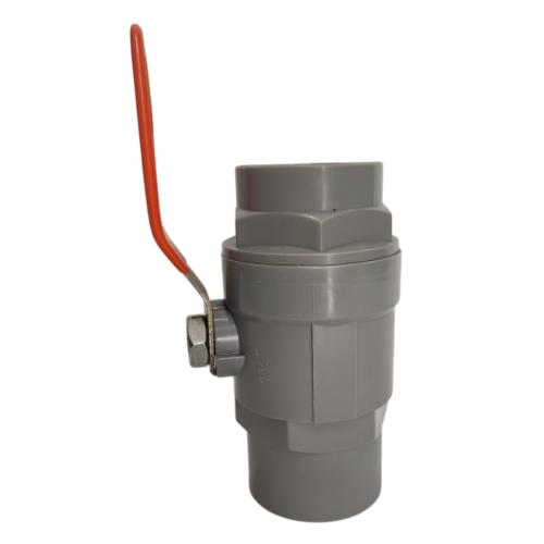 1 1/4 IN / BLITZ Stop Kran Polos Ball Valve Engkol Plastik PVC