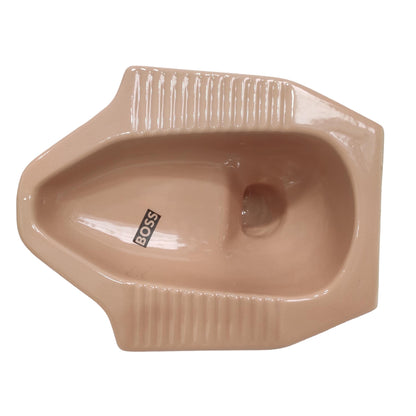 50 CM x 39 CM x 25 CM / BOSS Kloset Jongkok Toilet Pink Keramik