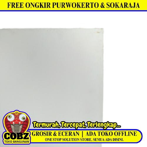 3MMx 120CMx 240CM / KUNCI Triplek Melamin 1 Sisi Permukaan Doff Lembar