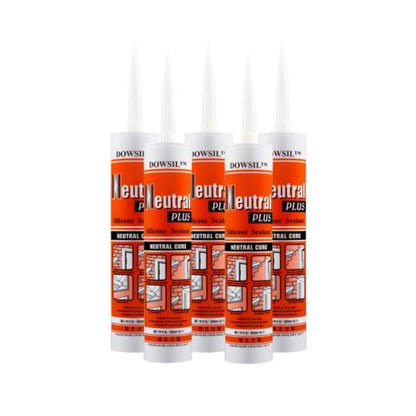 300 ML / DOWSIL Lem Silicone Sealant Kaca Akrilik Neutral Botol