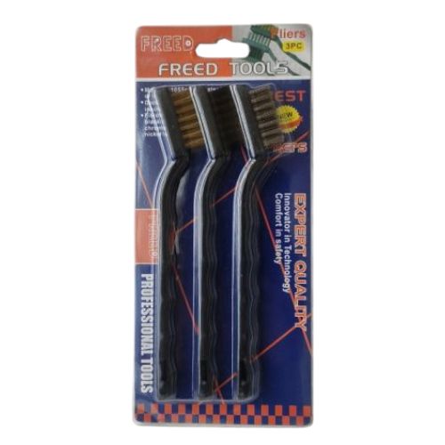 7 IN / FREED 02 Sikat Kawat Nylon Pembersih Kerak Karat Mini Set