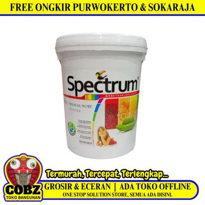 25 KG / SPECTRUM Exterior Cat Dasar Tembok Sealer Primer Wall Paint Galon