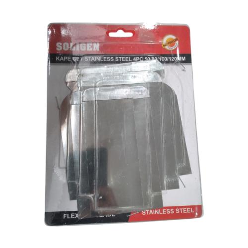 2 - 5 IN / SOLIGEN Sekrap Daun Kape Scrapper Cat Acian Stainless Set