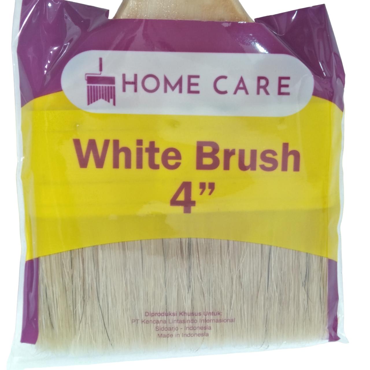 4 IN / HOME CARE Kuas Cat Tembok Kayu Besi Air Acyrlic Paint Brush