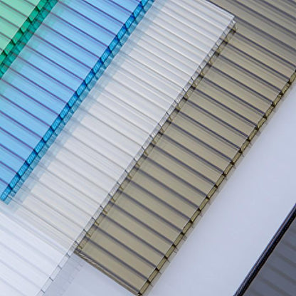 5 MM x 2.1 M x11.8 M / TWINLITE GEN 2 Atap Polykarbonat Rongga Bronze Roll