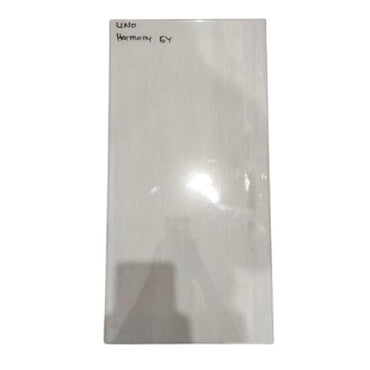 25 CM x 50 CM / UNO HARMONY Keramik Dinding Kamar Mandi Glossy Grey Dus