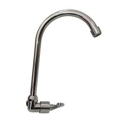 1/2 IN / C71 Kran Angsa Sink Bak Cuci Piring Tembok Stainless