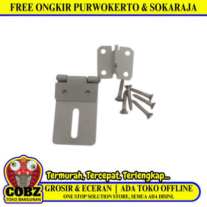 2 IN / SOLAR Overpal Tempat Gembok Cantel Kunci Per Pcs