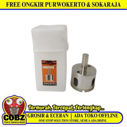 40 MM / BULL AST Mata Coring Diamond Core Pelubang Keramik Granit Kaca