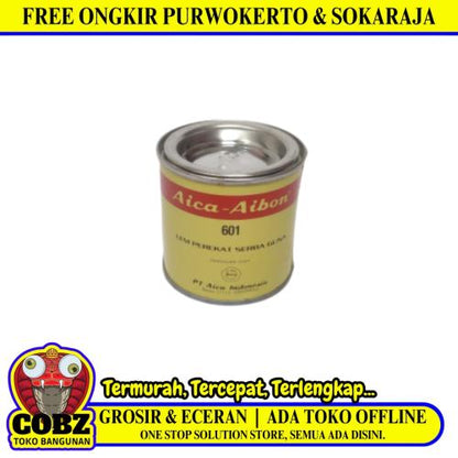 70 GR/ AICA 601 Lem Kuning Aibon Untuk Kayu Plastik Karet Kulit Kaleng