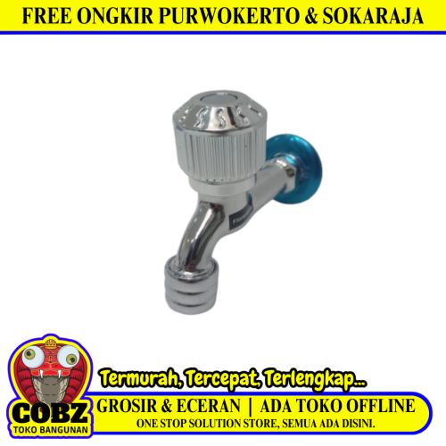 1/2 IN / FIORENTINO Kran Air Tembok Taman Kamar Mandi Stainless