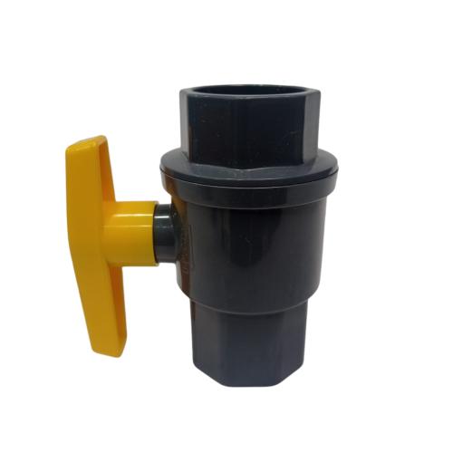 1 1/4 IN / ONDA - BV Stop Kran Polos Ball Valve Engkol Plastik PVC