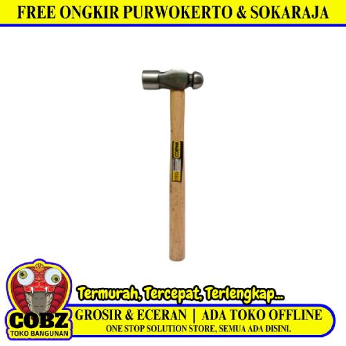 8 OZ / MADICO Palu Martil Konde Ballpoint Hammer Gagang Kayu