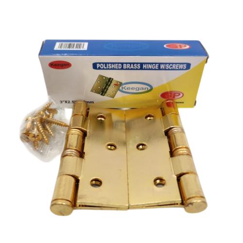 3 IN / KEENGAN Engsel Kupu Kupu Pintu Jendela Hinge Stainless Set