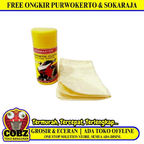 30 CM x 20 CM/ KENMASTER Lap Kanebo Chamois Mobil Motor+Tabung Set