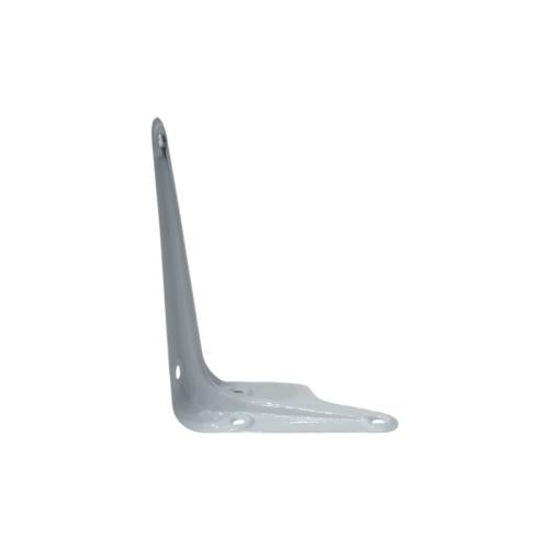 3 IN x 4 IN / TM Siku Rak L Shelf Brackets Penyangga Putih Tipis
