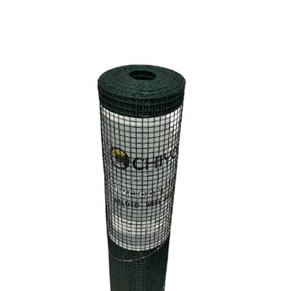 1/4 IN x 1/4 IN x 90 CM x 10 M / CHIYO Kawat Ram Loket Ayakan Pasir Plastik PVC Roll