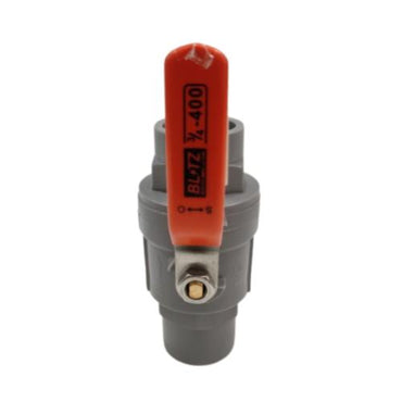 3/4 IN / BLITZ Stop Kran Polos Ball Valve Engkol Plastik PVC