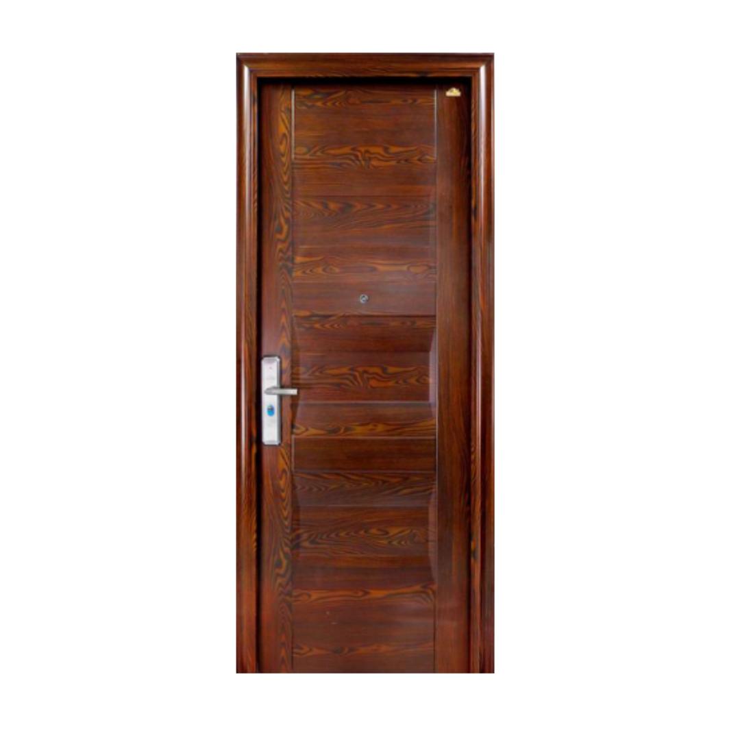 5 CM x 90 CM x 230 CM / FORTRESS PRIME 90.01 SINGLE DOOR Pintu Baja Coklat Set