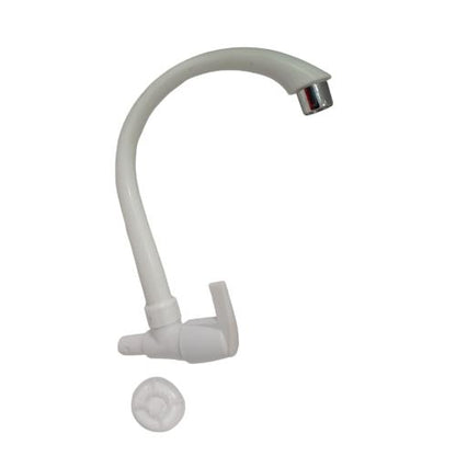 1/2 IN / CAB  Kran Angsa Sink Bak Cuci Piring Tembok Plastik PVC