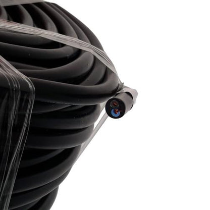 2 INTI x 1.5 MM x 50 M / KITANI NYMHY Serabut Kabel Tembaga SNI Hitam Roll