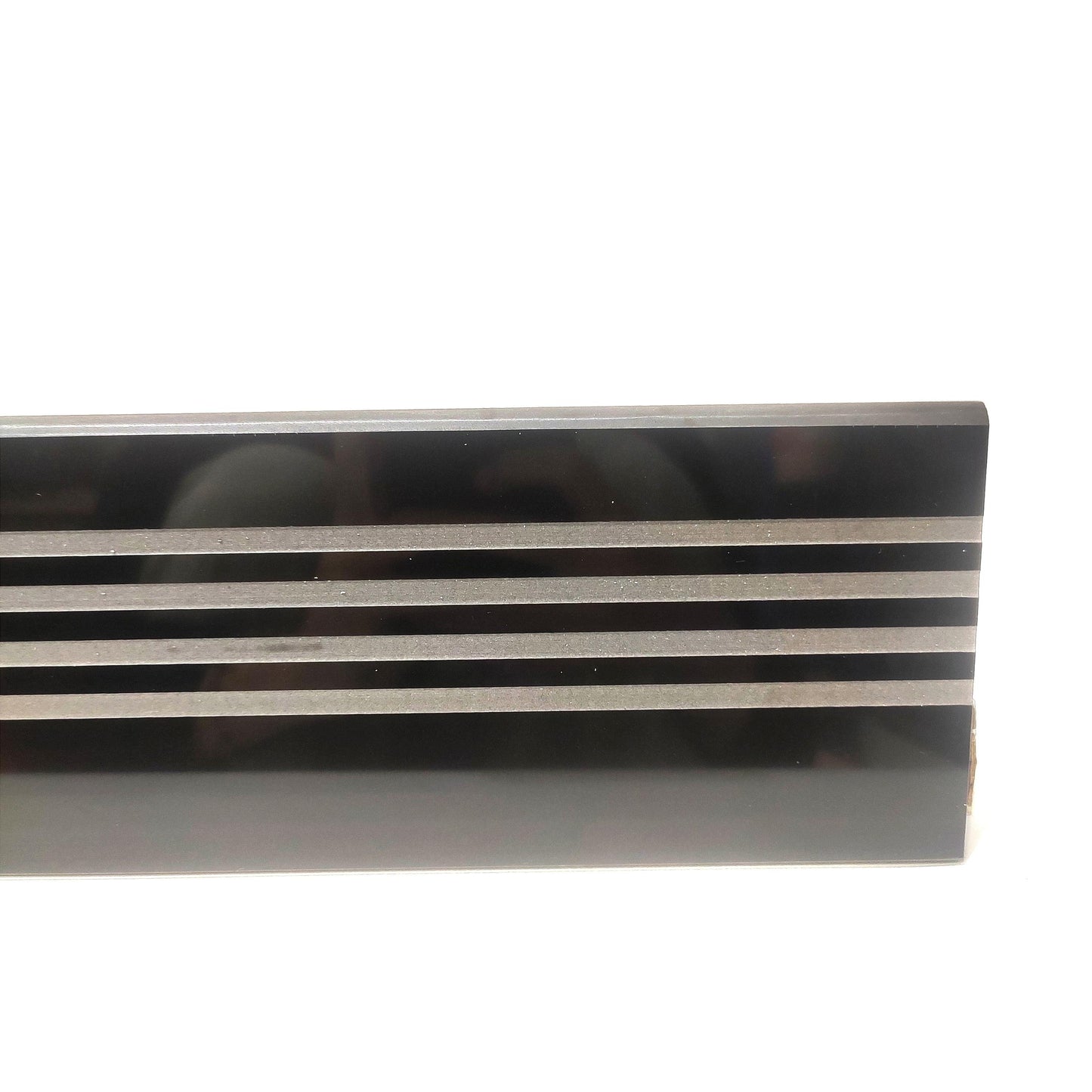 10 CM x 60 CM / VIVA List Granit Lantai Tangga Stepnosing Hitam Lembar