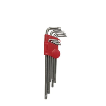 T 10 - T 50 / GLX Kunci L Bintang Torx Key Panjang 9 Pcs Set