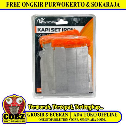 2 - 5 IN / WILMER Sekrap Daun Kape Scrapper Cat Acian Stainless Set