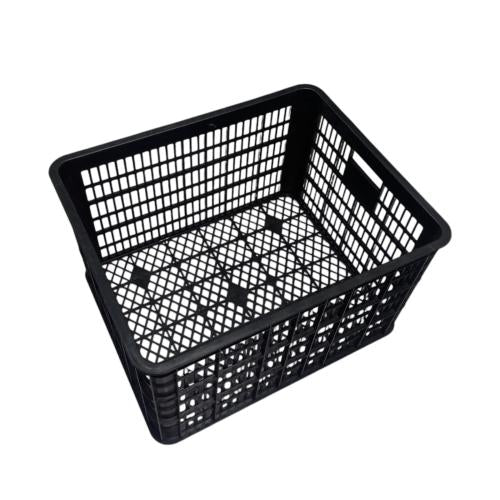 630 MM x 520 MM x 370 MM / TALUPLAS S4-001 Krat Industri Keranjang Buah Rongga Black