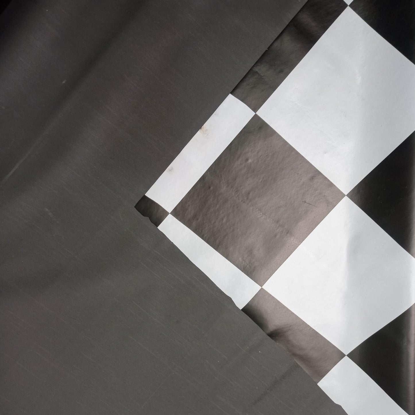 120 CM x 15 M / NANYA AKT 001 001 Karpet Perlak Lantai Meja Vinyl PVC Black Roll