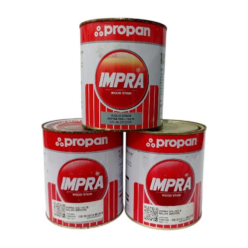 1 KG / IMPRA WOODSTAIN TUA Cat Plitur Kayu Wood Stain Oil Based Paint Kaleng