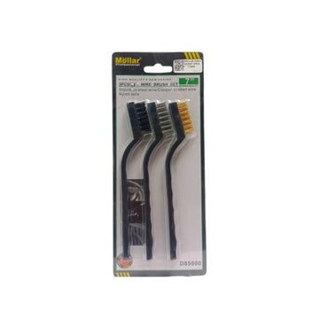 7 IN / MOLLAR Sikat Kawat Nylon Pembersih Kerak Karat Mini Set