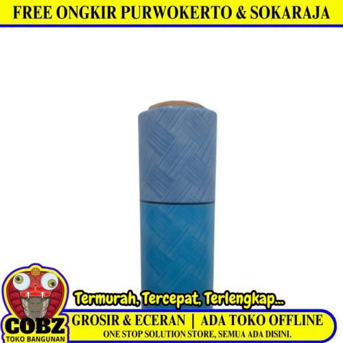 120 CM x 15 M / NANYA CKA 001 815 Karpet Perlak Lantai Meja Vinyl PVC Biru Roll