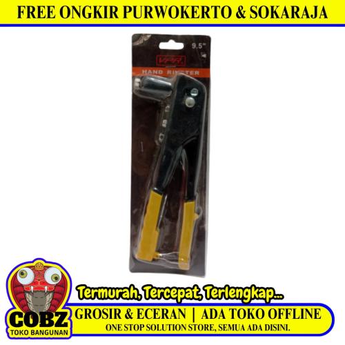 9.5 IN / VPR Tang Hand Riveter Tembakan Paku Keling Aluminium