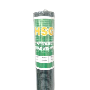 1/4 IN x 1/4 IN / HSG Kawat Ram Loket Ayakan Pasir Plastik PVC Roll