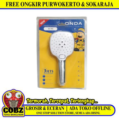 1/2 IN x 150 CM / ONDA SO RS Hand Shower Tangan Kamar Mandi Set