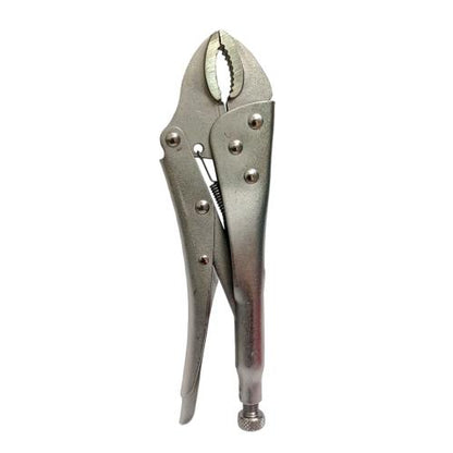 10 IN / CR-V Tang Tang Buaya Jepit Jaw Locking Grip Pliers Gagang Besi