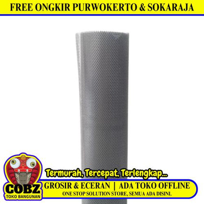 100 CM / TM Strimin Nyamuk Kawat Parabola Baja Hitam Meter