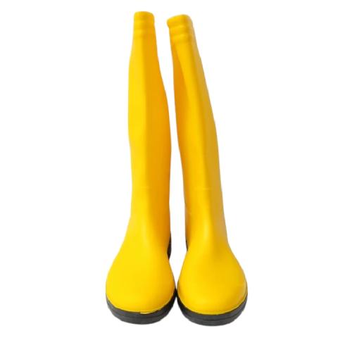 NO 41 / HUNTER Sepatu Boot Kebun Pabrik Proyek Safety Karet Kuning Set