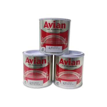 200 CC / AVIAN ALUMIINIUM Cat Kayu Besi Wood Metal Paint Kaleng
