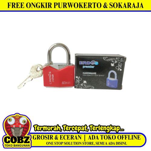 40 MM / ERDOS Gembok Pintu Pagar Padlock Anti Maling Leher Pendek