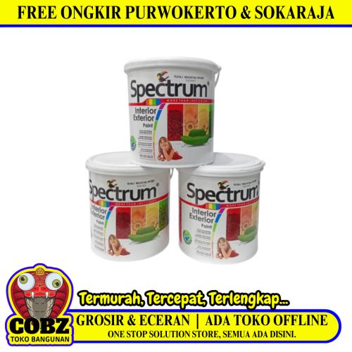 5 KG / SPECTRUM Exterior Cat Dasar Tembok Sealer Primer Wall Paint Galon